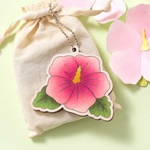 민화샵 무궁화 손거울 휴대용 거울키링 만들기 diy MDF 색칠하기 봄만들기, 민화 무궁화 손거울
