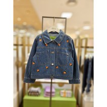 [티파니1] 사과 자수 데님 자켓 T34KBK010