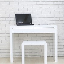 은목 50T하이그로시도장 투서랍 1000 일자책상 테이블, 화이트, 레드, 레드_화이트