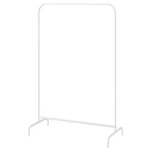 이케아 MULIG 물리그 행거 HANGER CLOTHES RACK 옷걸이 간이옷장 스탠드행거 옷걸이행거, 화이트 801.794.33