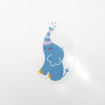 천아트 의류 열전사지 물뿜는 파란 코끼리(F418) 전사지 제작