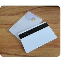 스마트 카드 리더기 휴대용 카드단말기 높은 품질 10pcs 빈 흰색 IC 카드/SLE 4442 칩 연락처 스마트 RFID, 02 with Hico