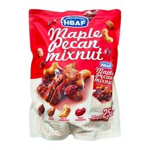 New HBAF 메이플 피칸 믹스넛 30GX25입, 단품, 30g