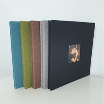 [기회공작소] 국내 초음파 사진앨범 여행사진앨범 인생네컷앨범 접착식 앨범, 캔버스사진앨범 블루