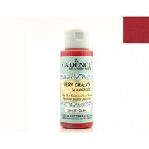 헤리티지공예 CADENCE 베리쵸키 글라스 데코 울트라 매트 물감 59ml (무광 수성 유리 글라스 포슬린 물감), 22.스트로베리(CG1372)