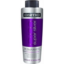 Osmo 슈퍼 실버 노 옐로우 샴푸 299.9ml (10.5온스) 슈퍼 라이트 그레이 및 탈색 톤