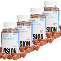 티알큐 비전 루테인 + 제아잔틴 어덜트 구미, 60개입, 4개