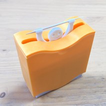 모나코올리브 헤라클레스 이쑤시개 디스펜서 케이스 아이디어 주방 용품, 헤라클레스 이쑤시개 디스펜서 옐로우