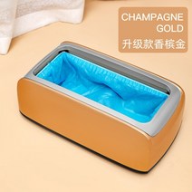 일회용 신발 비닐 커버 기계 모델하우스 식당 음식점 실내 전시회 행사장 미용실 발싸개, 비닐 커버 200매, 샴페인 골드