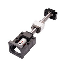 EU 창고 볼 스크류 SFU1605 / 300mm-1600mm 엔드 가공 BK12 + DSG16H 커플링 cnc 용 HM12-57 마운트, 04 1610 with HM12-57_05 550mm