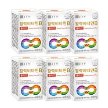 종근당 활력 비타민B 8종 수용성 비타민 복합 건강기능식품, 6개, 60정