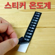 과학교구 과학키트 과학사 스티커온도계(액정온도계)과학교구