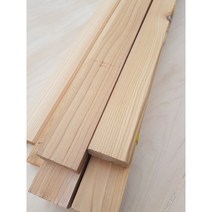 바나나목재 북미산 적삼목 유절 사우나재 28x70x3600mm (옹이있음) 국내가공 목재