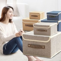 신나라-닷컴_접이식 리빙박스 수납 정리함 폴딩 옷 잡화 틈새 소품 의류함 다용도 바구니 수납함 틈새장 멀티함 아이방 공간_ tlsskfk, 신나라_닷컴-옵션_브라운 소