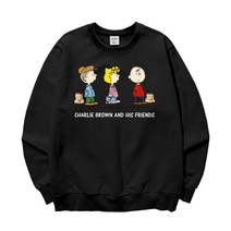 문컬렉션 남녀공용 스누피 피너츠 특양 맨투맨 기다림