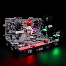 LIGHTAILING 레고 75329 데스 스타 트렌치 런 디오라마 빌딩 블록 모델용 LED 조명 - 모델 세트 미포함