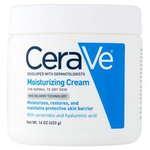 CeraVe 모이스처라이징 크림 453g(16온스), 1 Pound (Pack of 1)