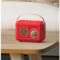 여행용 휴대용 블루투스 스피커 빈티지 네이버 클로바 usb 거실 인공지능 노래방 발렌타인 감성 램프 누구 무드등 레트로 버스킹, 핑크, 단일사이즈