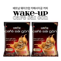 Wake up 베트남 웨이크업 커피 카페사이공 wake 456g, 19팩, 2개, 24g
