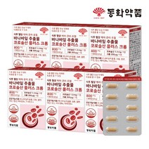 동화약품 식후 혈당 케어 관리 조절 바나바잎 추출물 코로솔산 플러스 크롬, 60정, 6개