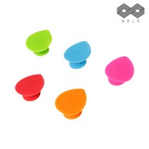 에이블팩토리 실리콘 피부사랑 클렌징브러쉬 솔 세안 세수, 1개, 핑크