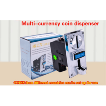 코인기 동전감지기 코인노래방 오락실 호주동전 가능, 내보내기 유형(6가지 통화 식별)