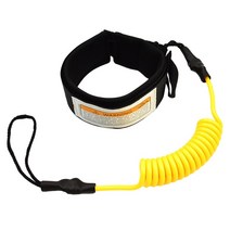 패들보드 서핑보드 KEEP DIVING Surfing Feet 가죽 끈 패들 보드 레그 로프 서핑 발목, 01 Yellow