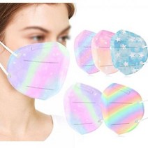 핏좋은 국내생산 연애인마스크 레인보우마스크 MB필터 입냄새안나는, 상세페이지 참조6, mc185 대 D10매