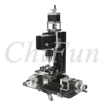 ZhouYuTCZ20004M 미니 골드속 3 샤프트 CNC 드릴링 머신 Mach3 머신/CNC DIY