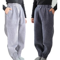 여성 여자 생활한복 겨울 개량한복 누빔 누비 담 바지 법복 절옷 단체복