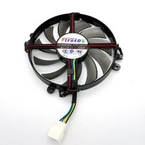 [해외] Manli Gallardo GTX1070 GTX1070TI GTX1080 그래픽 비디오 카드 냉각 팬 FD7010H12D DC12V 0.35A 용 원본, 1 red fan