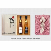[AK PLAZA] [예천어무이]참기름 미송나무 2호 국산 선물세트(참기름500ml+들기름500ml), 옵션선택