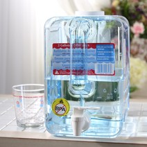 생수통디스펜서 대형생수통 수도꼭지물통 손잡이 사각말통, 대형 생수통 7.5L