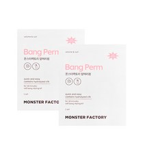 몬스터팩토리 앞머리펌 셀프키트 1+1 in