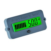 인산철 잔량계 리튬 배터리 잔량 파워뱅크 표시 안내, 100A 8V120V 파랑색