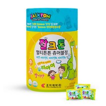 잘크톤 츄어블 어린이 키즈 아연 비타민C 비타민B, 1개, 90정