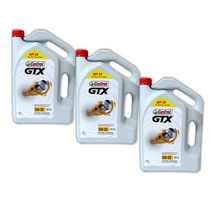 캐스트롤 gtx 5w30 엔진오일 6L x 3개 가솔린 lpg 디젤 합성 엔진오일 합성유, 캐스트롤 GTX 5W-30 - 6L x 3개
