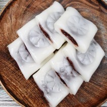 굳지않는떡 앙금절편 팥앙금떡 1kg, 1개