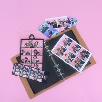 또바앨범 커플 인생네컷 앨범 포토북 포토앨범 사진첩 바인더 4x6 보관함, 그레이
