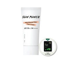꽃을든남자 선펀치 순한 무기자차 미백 선크림 70ml SPF+PA++++