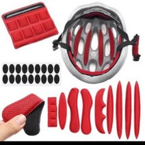 [목마켓]자전거 전동킥보드 헬멧 스폰지 인라인 안전모 스펀지 라이더 패드 내피, 블랙