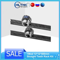 랙기어 2pcs 1mod 12x12x500mm 고정밀 직선 치아 스틸 cnc 선반 용, 협력사, 25개의 이빨, 6mm