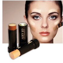 고체파운데이션 잡티컨실러 백반증커버 턱쉐딩 매트한 파운데이션 어두운 스틱 파데, 7호(커피브라운)