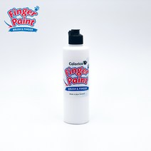 파스 핑거페인트 250ml 낱색 (13가지 색상 선택), 흰색