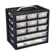 JEJ Astage 5A-902 서랍형 케이스 Made in Japan 스토퍼 칸막이판 11.4 x 7.9 11.0인치(29.4 20 28cm) 작은 보관 용품 DIY 낚시 도구, 3) 서랍 수 9 S+2 L, 단품