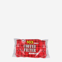 [천삼백케이] [로프트샵] 칼리타 NK103필터 100p 브라운, 단품