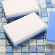 욕실 주방청소 우레탄 스펀지크리너 3개입 12.5x7.5cm, 단품