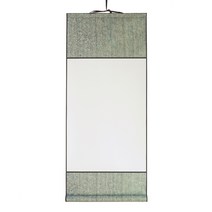 모지랑이 고급 족자 32cmX75cm, 그린