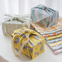 피크닉 소풍 도시락 보자기 16종 베이지 튤립/끈O