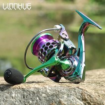 낚시 릴손잡이 베이트릴 핸들 다이와 시마노 호환 Linnhue 릴 js1000-6000 4bb max drag 12kg 스피닝 릴 액세서리 장비 용품 pesca 릴, js, 1000 시리즈